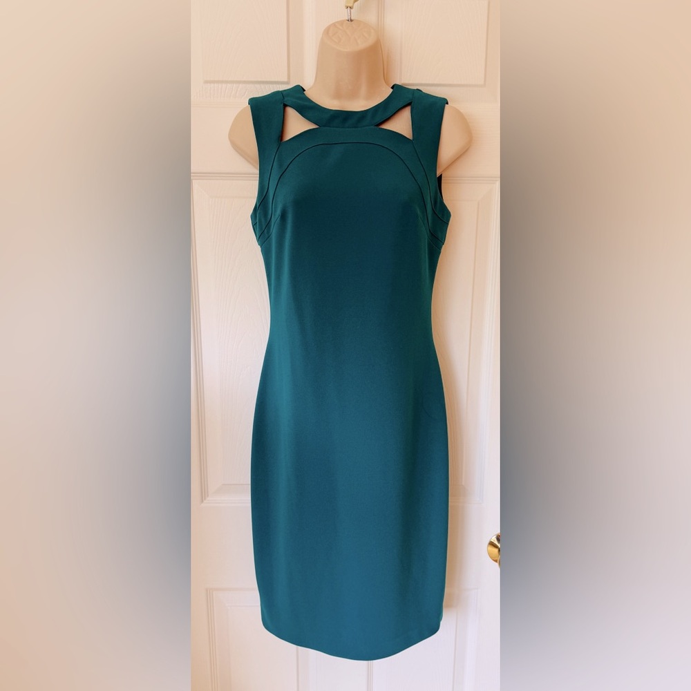 Calvin Klein Teal Midi Dress